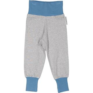 Geggamoja Bukser, Grey Melange, 74-80