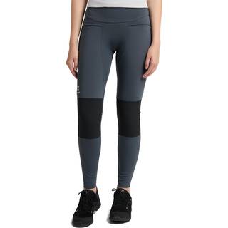 Luna Tights Women Magnetite/True black