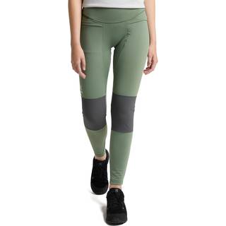 Luna Tights Women Olive green/Magnetite