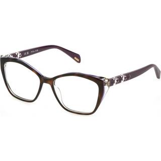 Police VPLL32 HEDRON 4 0993 54 Briller Kvinder Tortoiseshell - Purple Tortoise - 54mm