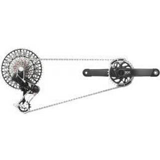 Komponentgruppe SRAM XX T-Type Eagle Transmission Powermeter AXS XS-1297 10-52T, DM 32T, DUB Wide, 170 mm