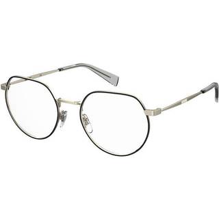 Levi&#39;s LV 1060 2M2 52 Briller Mænd Guld - Black on Light Gold - 52mm