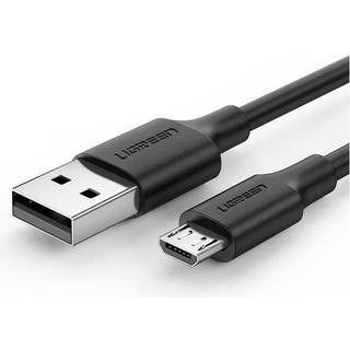 Ugreen US289 60134 micro USB / USB-A kabel 0,25m - sort