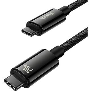 Baseus Tungsten Gold USB-C til USB-C-kabel - 1 meter