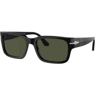 Persol Mand PO3315S 95/31 Solbriller Acetat Sort Grøn Firkantet Normal