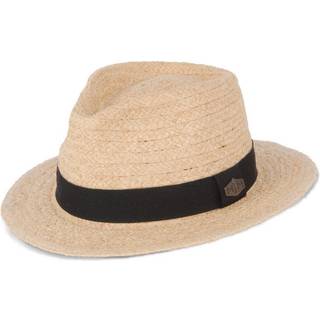 MJM Hats MJM Aksa 58045 – Organic Raffia Trilby Stråhat, 58 (M) / Natur / Trilby