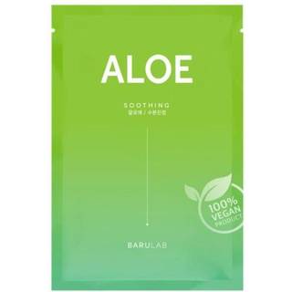 Beroligende ansigtsmaske med Aloe Vera