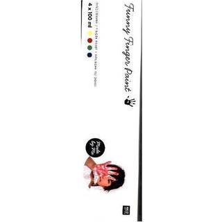 Fingerfarbe Set 4x100ml - Mehrfarbig