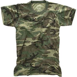 Rothco Forvasket Vintage Woodland T-Shirt Børn