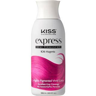Kiss Express Semi-Permanent Hair Color 100 ml (3,5 US Fl.Oz) (1 t?ller magenta)