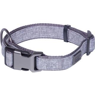 Halsbånd Linen Deluxe, M-L, Grå