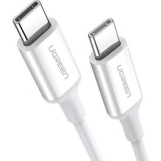 Ugreen 2m USB-C til USB-C Kabel 60W - Hvid