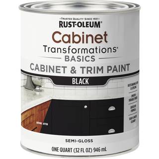 Rust-Oleum 372012 Transformationer Grunder Skåp och trim färgkvart svart 32 fl oz (förpackning med 1)