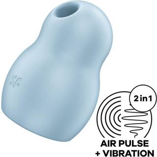 Satisfyer To Go 1 - luftbølgestimulator i blå