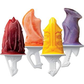 Tovolo Sword Ice Pop Forms Popsicle Maker Fleksibel silikone opvaskemaskine sikkert s?t p? 4