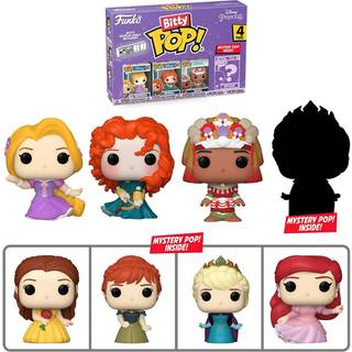 DISNEY PRINCESSE - Bitty Pop 4 Pack 2.5cm - Raiponce