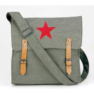 Rothco Vintage Medic Taske 7L Oliven with Rød star