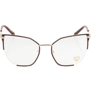 MCM 2156 620 55 Briller Mænd Guld - Burgundy on Gold - 55mm