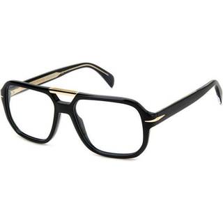 DAVID BECKHAM Mand DB 7108 2M2 Optiske stel Acetat Sort Pilot