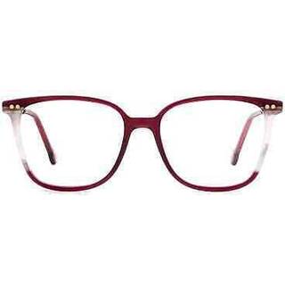 Carolina Herrera Kvinde HER 0165 YDC Optiske stel Acetat Bordeaux Firkantet