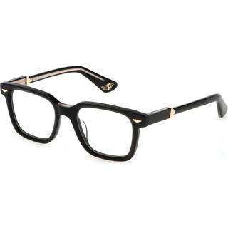 Police VPLG80 MONUMENT 2 0700 51 Briller Mænd Black - Shiny Black - 51mm