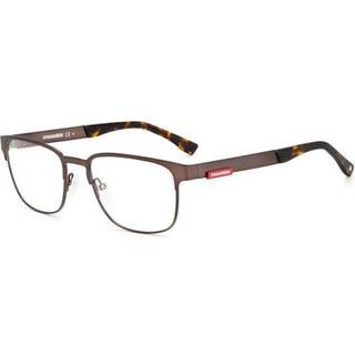 Dsquared2 D2 0005 HGC 54 Briller Mænd Brun - Matte Brown - 54mm