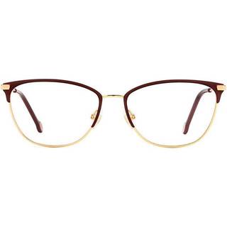 Carolina Herrera Kvinde HER 0161 NOA Optiske stel Stål Guld/Bordeaux Cat Eye