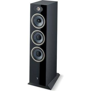 Focal Theva N°3-D sort (sæt af 2) Antal kanaler 3 Impedans 8 ohm Tilladt effekt 250 W - Gulvhøjttaler