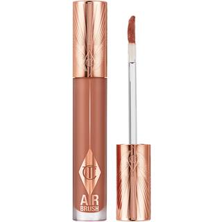 Charlotte Tilbury - Airbrush Flawless Lip Blur - Flydende Læbestift - Airbrush Flawless Lip Blur - Nude Blur - For Women - Beige