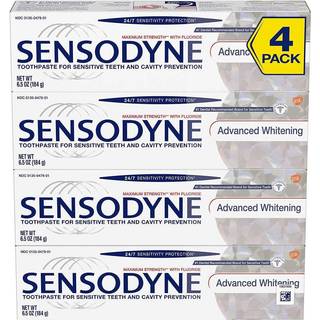 Sensodyne Advanced Whitening Toothpasta 6,5 ???z 4-pack