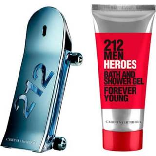 Carolina Herrera 212 Heroes Gavesæt 90ml EDT + 100ml Shower Gel