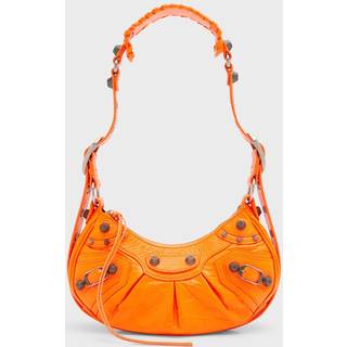 Balenciaga Le Cagole XS leather shoulder bag - orange - One Size