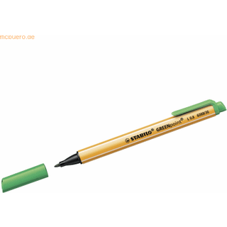 Stabilo 150-6088-36 Grøn, greenpoint Fibre-Tip 0,8mm (10stk.)