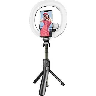 Selvportræt Stang/ Tripod Puluz Dobbelt LED