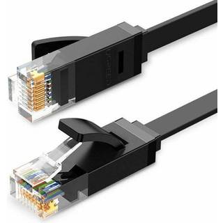 Ugreen flat LAN Ethernet Cat6, 10m - Sort