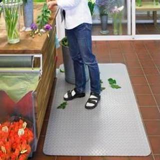 Matting Yoga Deck arbejdsmåtte 61x1220cm grå