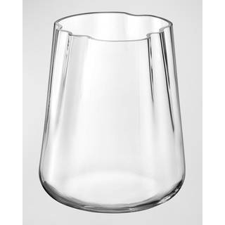 LSA International Vases - 'Lagoon Vase', medium in Clear Glass