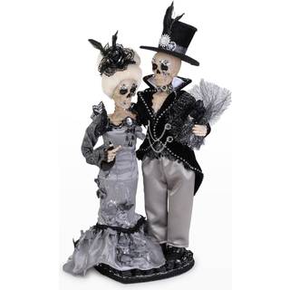 Exquisites Skelett Hochzeitspaar 60cm