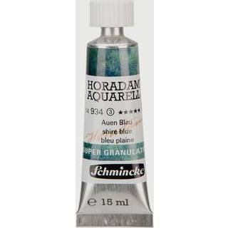Schmincke - Horadam Aquarell Super Granulation 14 934 006 Shire Blue 15 ml Tube Meget st?rke granulerende farver Finest Super Granulating Waterco