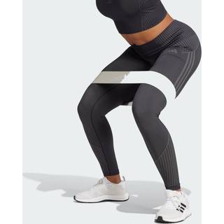 Seamless Branded 7/8 tights - Black - XS