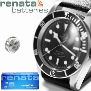 10 Stk. Renata 376 urbatteri - high drain