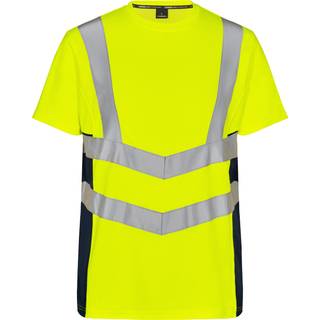 ENGEL Safety T-shirt Gul/Blue Ink 9544-182 5XL