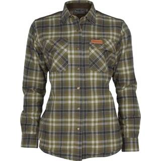 Pinewood Douglas jagtskjorte L, oliven grøn/khaki, dame 3429