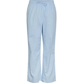 PIECES dame bukser PCJULLA - Cornflower Blue WHITE - M