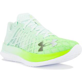 Under Armour Flow Velociti Elite Competition Running Shoe - Blue, Green, Size 10 - blue