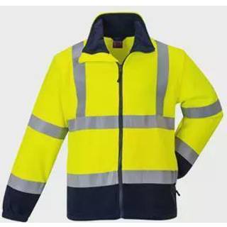 FR antistatisk hi-vis fleece - Gul (Størrelse: L)