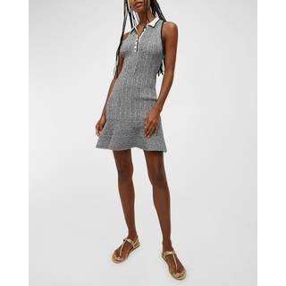 Veronica Beard Knit minidress - blue - M