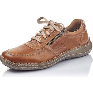 Rieker Rieker Mens Zipper Brown Shoes