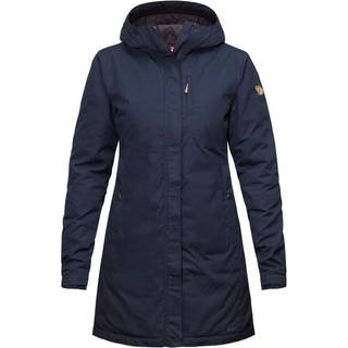 Fjällräven - Kiruna Padded Parka Jakke W Navy dame XXS Ribejagtogfikseri.dk