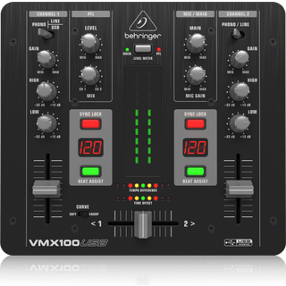 Behringer VMX100USB DJ Mixer